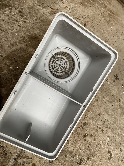 Oczyszczanie rynny Osadnik rynnowy 110 mm szary