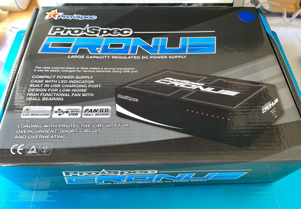Pro Spec RC - Fonte CRONUS e carregadores ELAN com bolsa - Novo