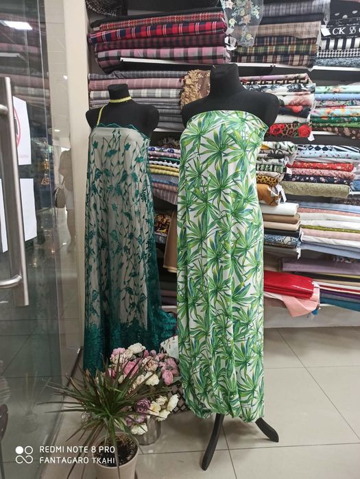 Товар та меблі для відкриття тканевого магазину Швейний бізнес