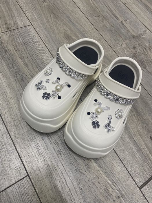 Крокси  стильні на платформі