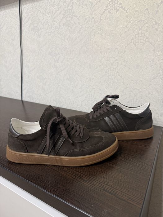 Туфлі - кеди  жіночі замшеві