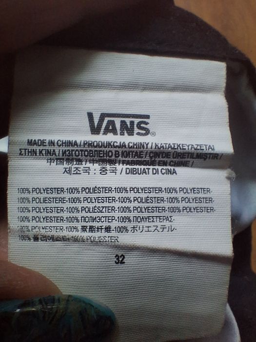 Vans męskie kolorowe krótkie spodenki szorty rozmiar 32