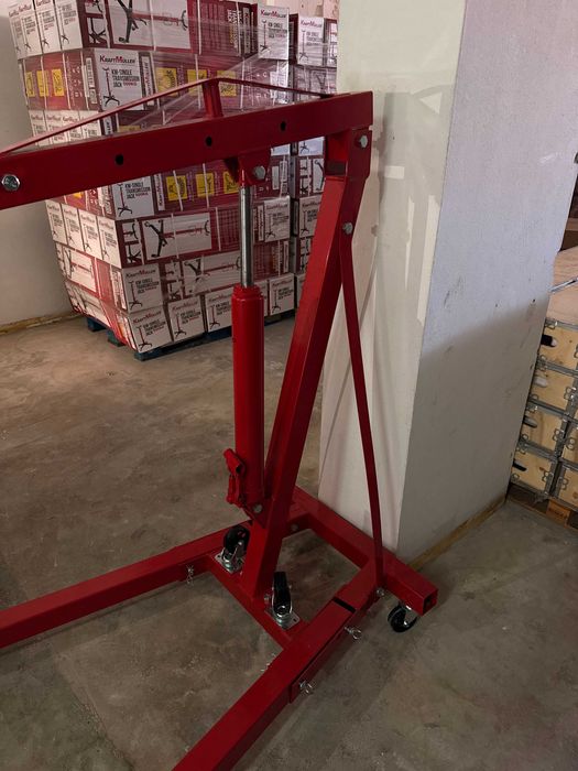 Grua hidráulica rebatível e ajustável para motores (capacidade 2 toneladas) KraftMuller