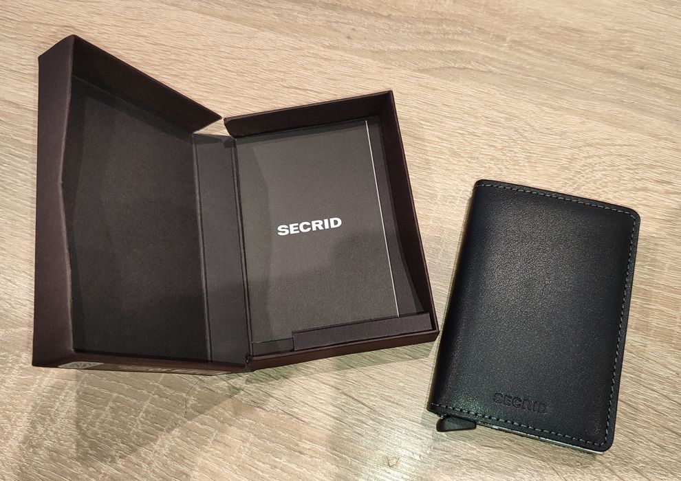 Secrid Skórzany portfel Slimwallet RFID Original Black