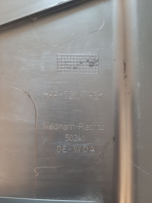 Osłona filtra podszybie Audi a4 b7
