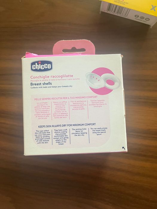 Coletores de leite materno - chicco