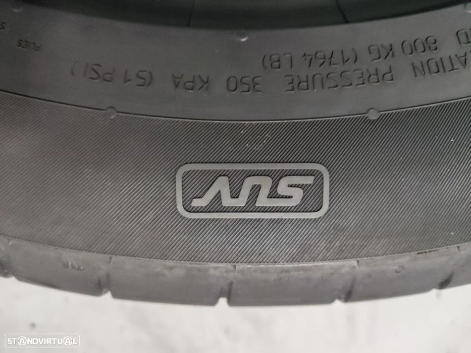 2 pneus semi novos 235-55r18 continental - oferta dos portes 140 euros
