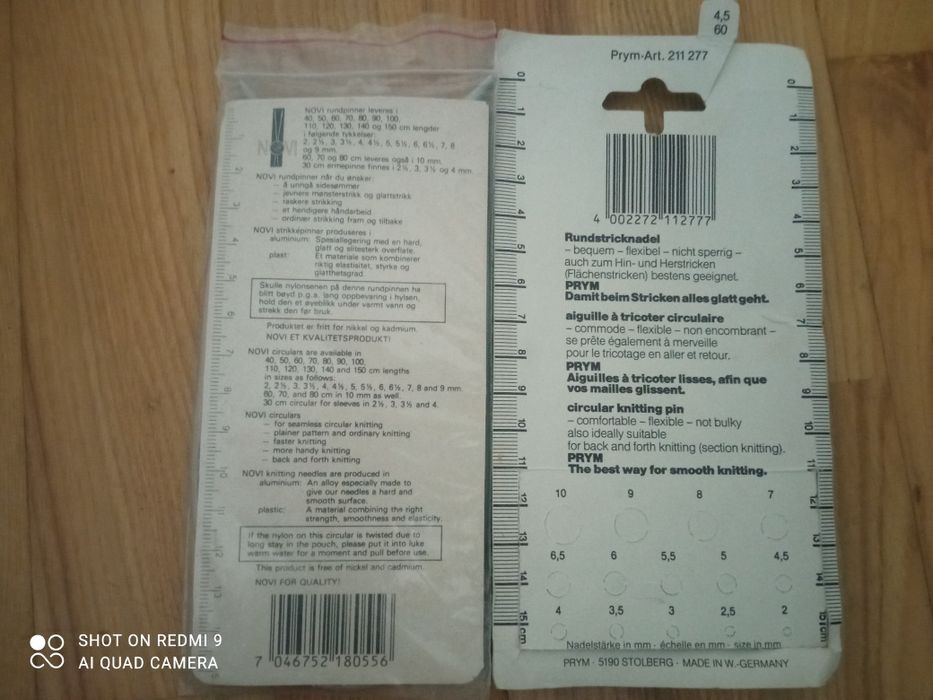 Druty do robótek ręcznych