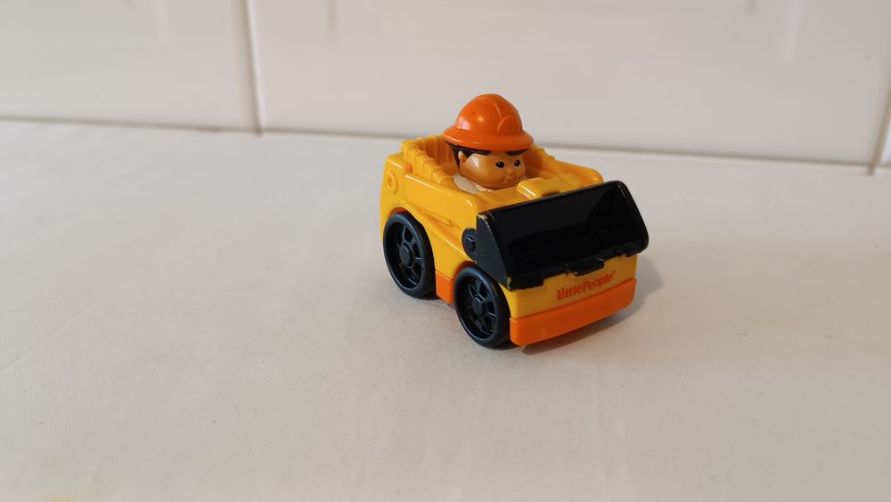 Escavadora brincar. Bebés. 7 cm. Fisher-Price. Mattel