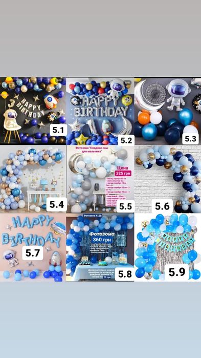 Фотозона на день рождения мальчику девочке годик из шаров цифра шторы