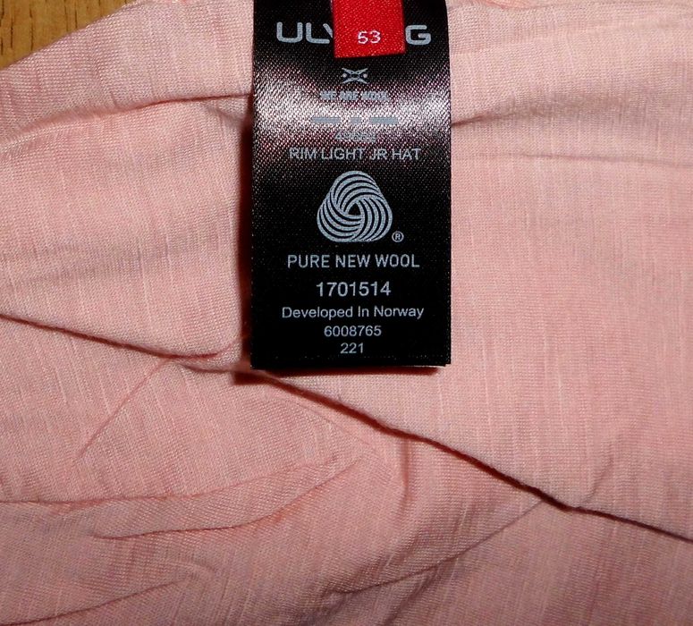 Czapka wełniana Ulvang dla dziewczynki rozmiar 53 (3-5 lat)