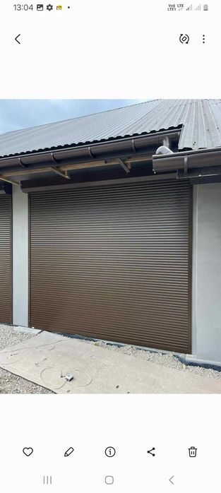 Roleta - brama zewnętrzna  na pilota antracyt - nowa