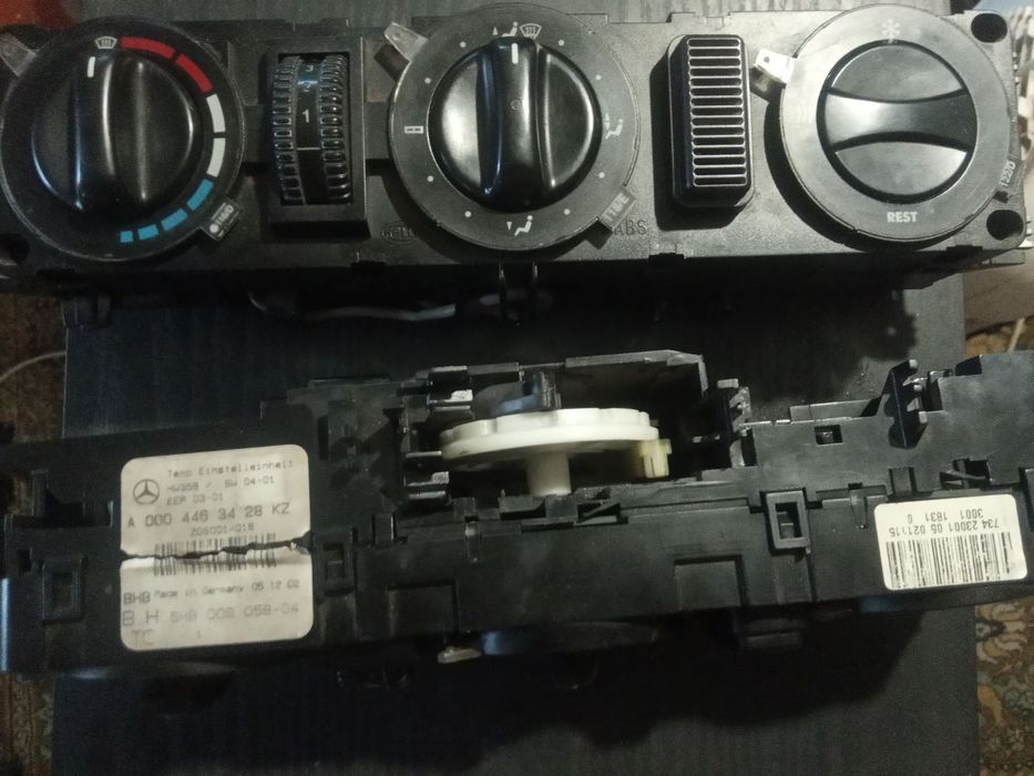 Блок пічки мерседес