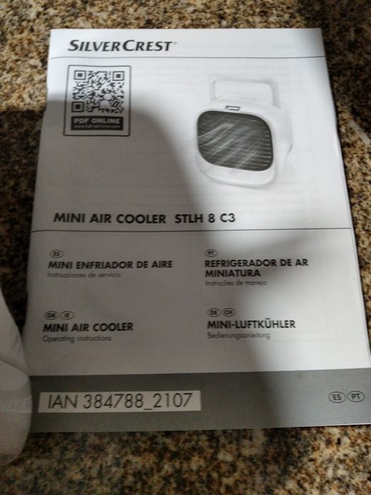 Refrigerador de ar  miniatura