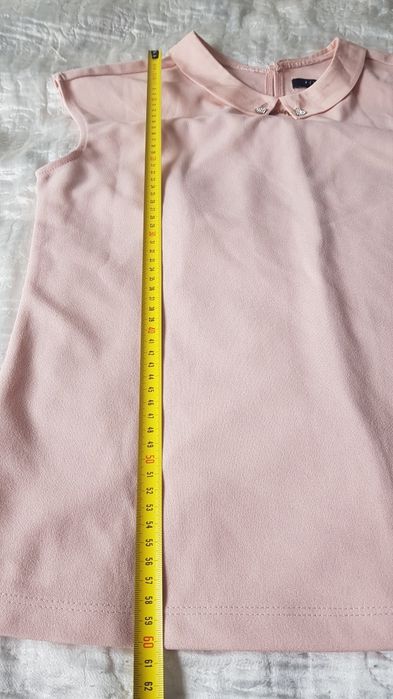 Bluzka Mohito L 40 różowa bez ramion