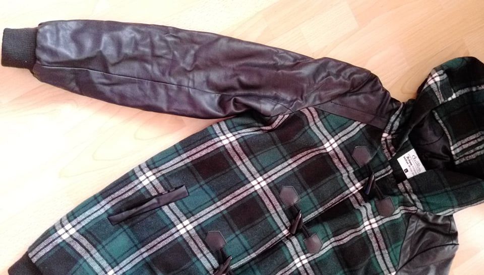 Kurtka typu parka z kapturem rozm. 40