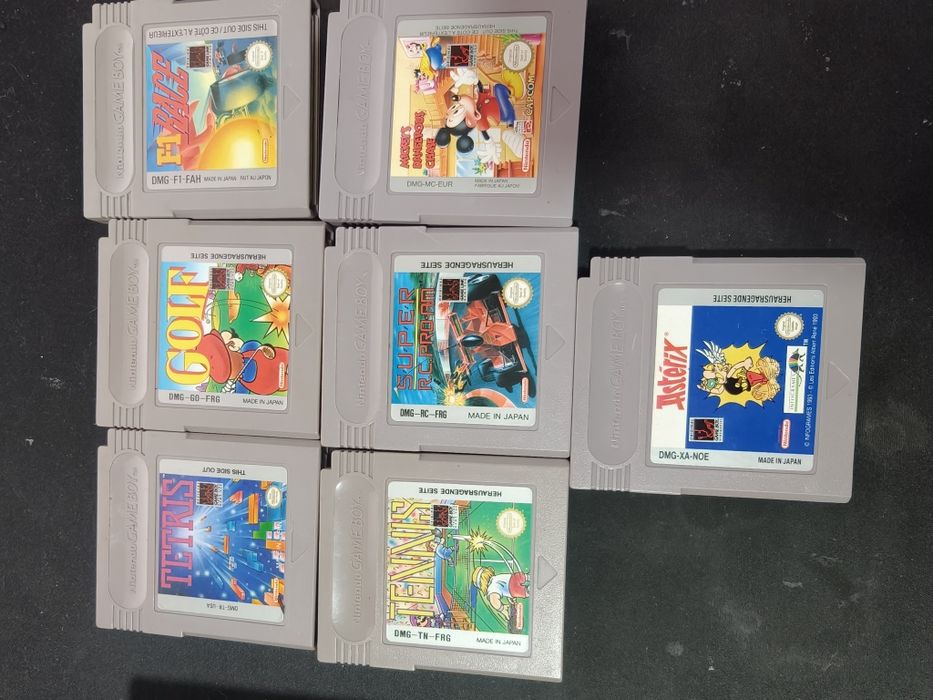 Nintendo Game Boy DMG-01 Original + 7 jogos