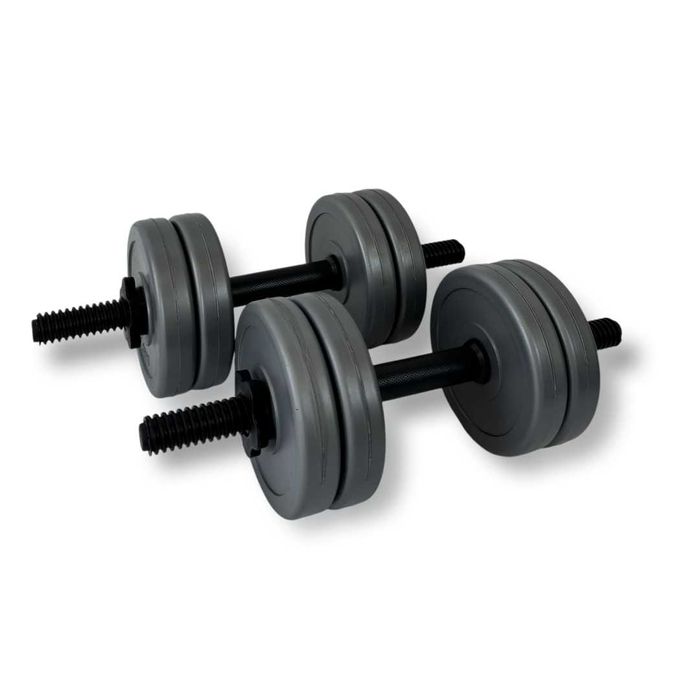 Гантелі 2х6 кг розбірні grey