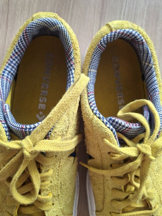 Converse One Star Suede / Unisex / Żółte zamszowe / 41 (26 cm)