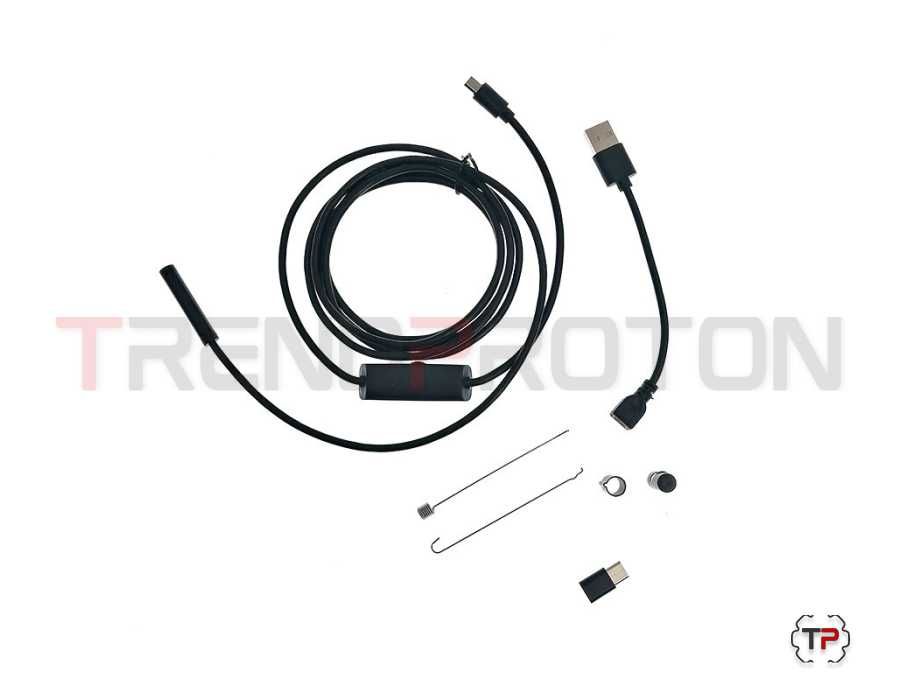 Câmara Endoscópica / Inspecção 5.5mm para Telemóvel ou Computador