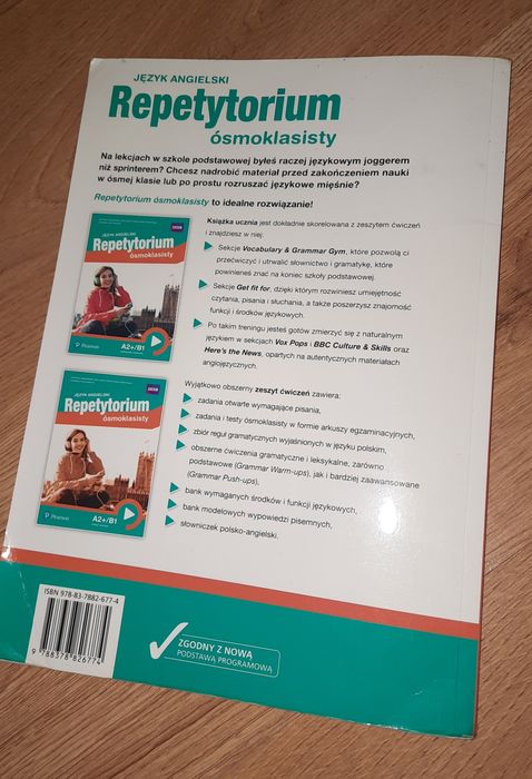 Repetytorium ósmoklasisty język angielski