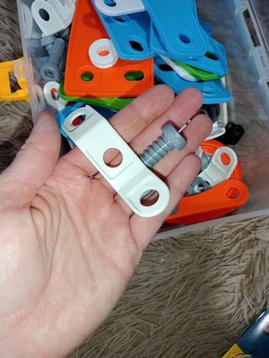 Конструктор болтовий дитячий Build&Play 5 в 1