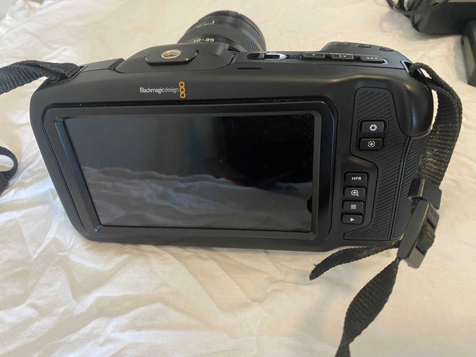 Bmpcc 4k Black Magic Pocket Cinema 4k + Objetiva LUMIX G H-HSA12035