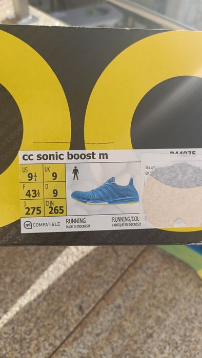 Sapatilhas running Adidas Sonic Boost homem