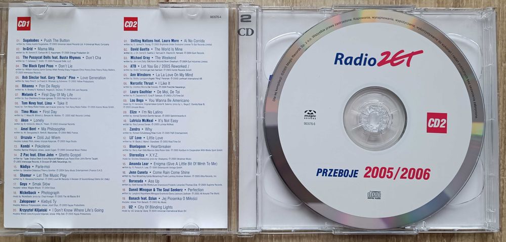 Przeboje 2005/2006 Czułe granie RadioZet 2CD