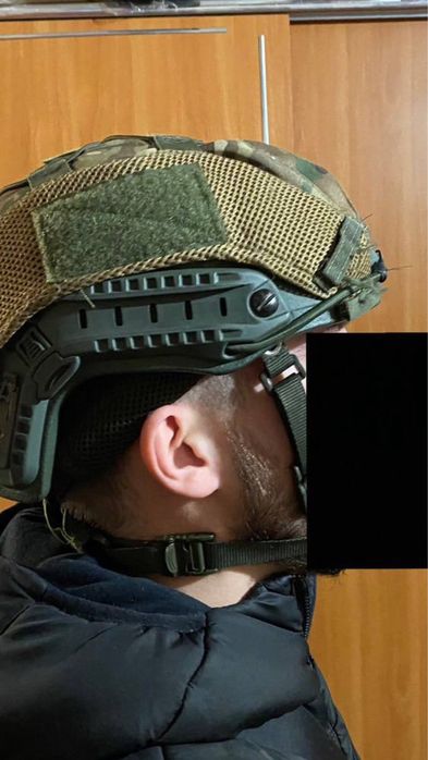 Каска безвуха тактична Ukrarmour
