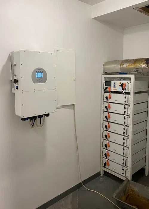 продаж та встановлення Deye інвертори+аккумулятори