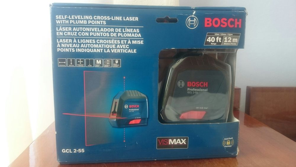Лазерный уровень нивелир BOSCH GCL2-55 PROFESSIONAL