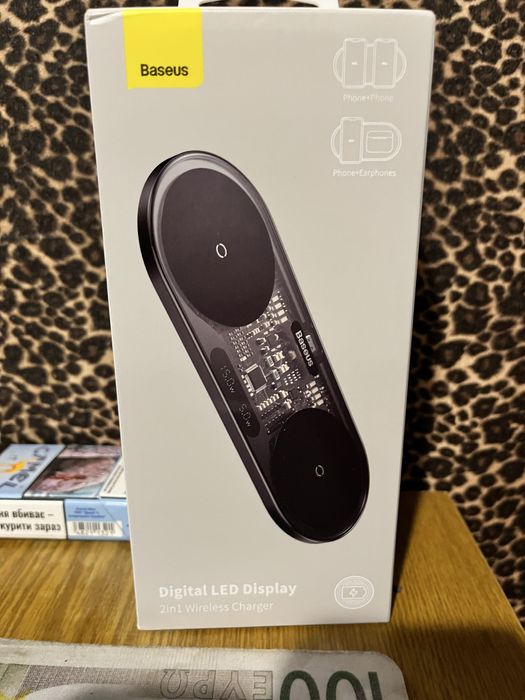 Зарядний пристрій   Baseus BS-W528.  —-НОВИЙ—-