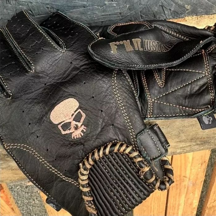 Bobhead Snatch Black Motorcycle Gloves