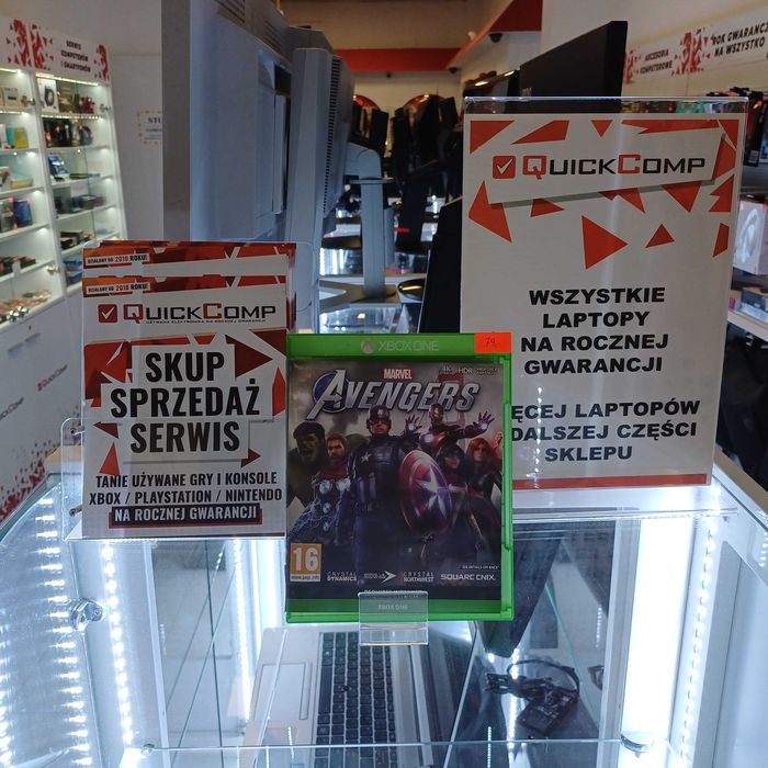 Gra XBOX ONE / X Series Avengers Gwarancja 1 Rok QUICK-COMP Przemyśl