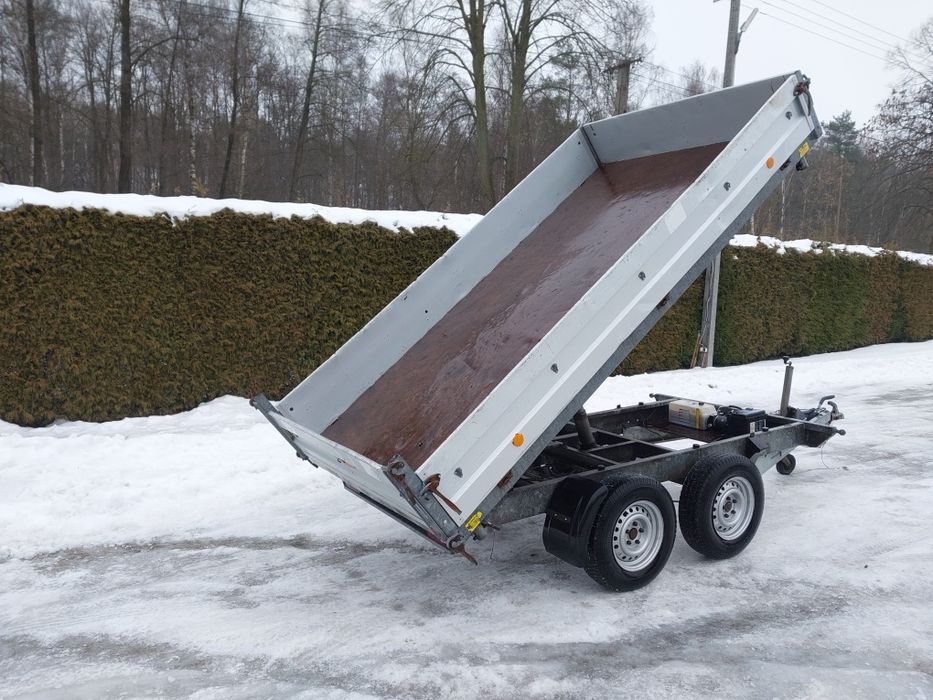 Przyczepa wywrotka kiper 3 strony Bockmann 2700kg DMC 2.7T