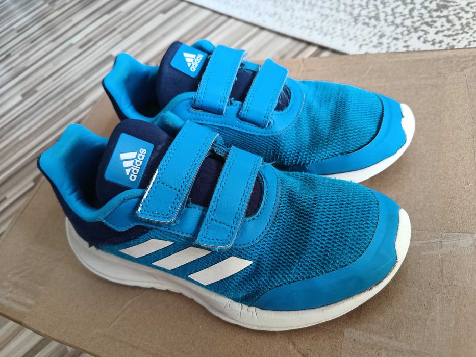 Buty Adidasy R 35 1/2 Rzepy Halówki Oryginał Stan BDB Okazja Wwa
