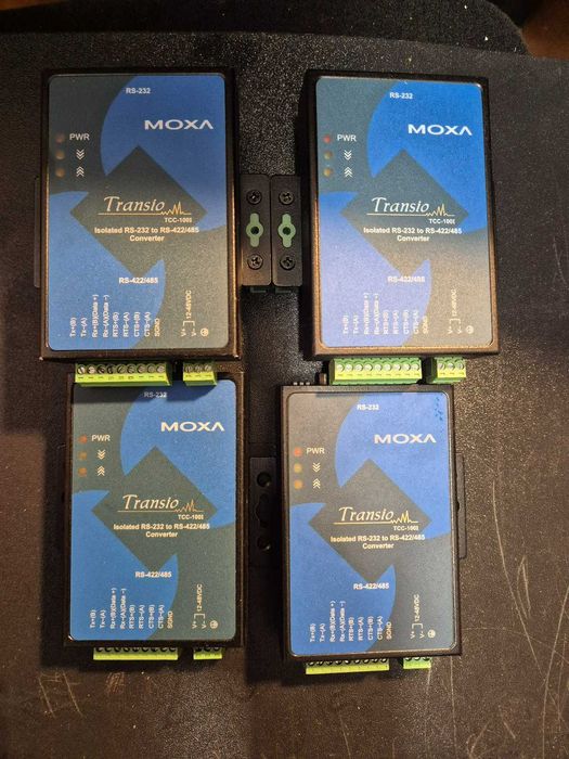 Moxa - TCC-100I - Konwerter portów szeregowych, RS-232 / RS-422/485