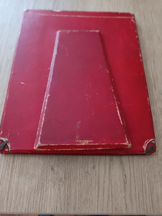Moldura   e estampa vintage"João Cardozo Lisboa"