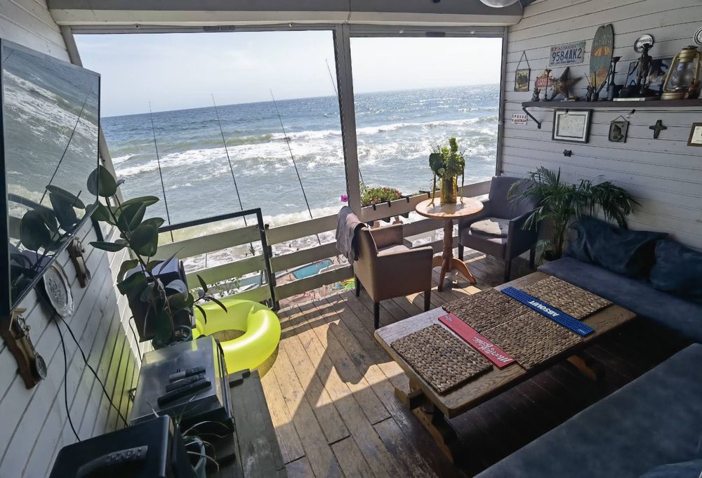 Сдам домик у моря, камін, рибалка, перша лінія у місті, курень