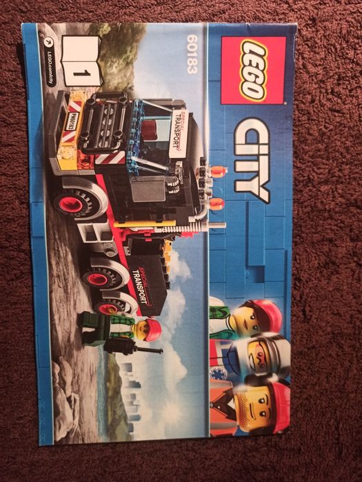 Lego City 60183 transporter ciężkich ładunków