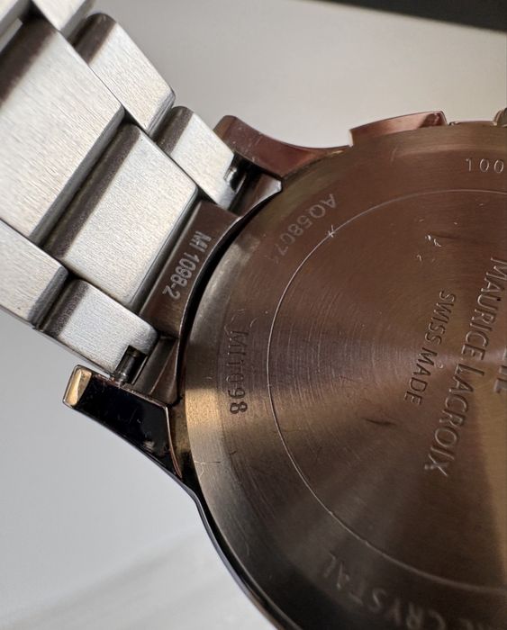 Relógio Maurice Lacroix Miros Chronograph Quartz – Full Set