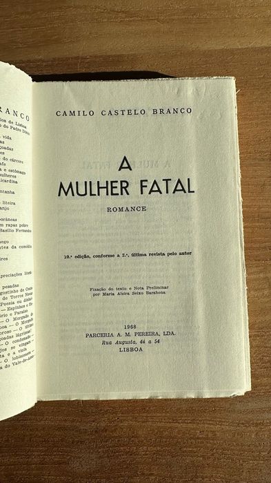 Camilo Castelo Branco, várias obras 1968 a 1974