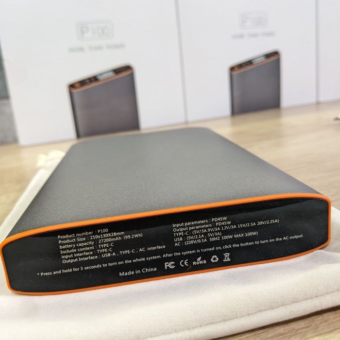 Розпродаж! Power bank яка видає 5V9V12V15V20V110V220V.Працює TV 3:30