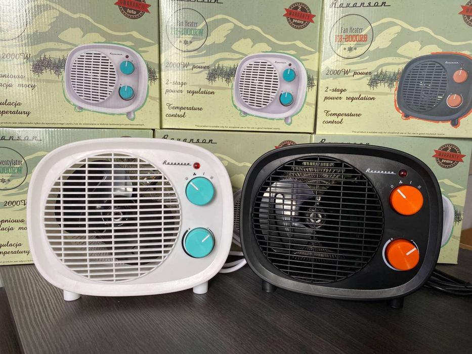 Тепловентилятор електричний Ravanson  2000 Вт