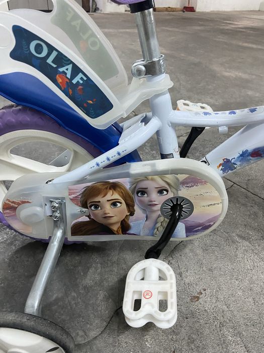 Bicicleta Infantil Disney Frozen II 12" Dino Bikes (Decathlon)