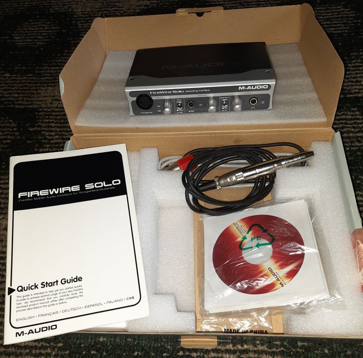 Звукова карта M-Audio FireWire Solo.