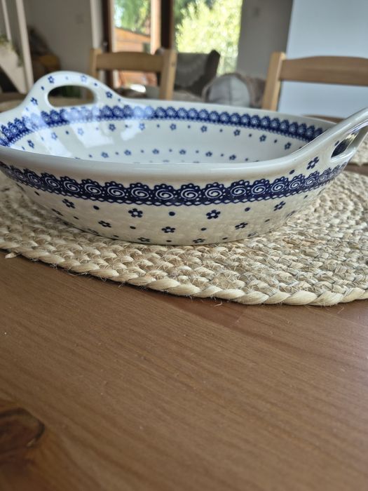 Duża miska z uszami, Bolesławiec