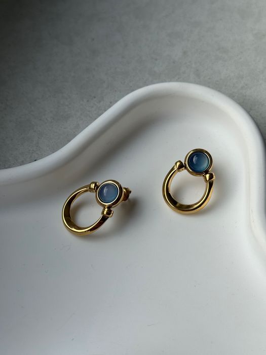 Kolczyki ile monet vintage Zezu jewelry