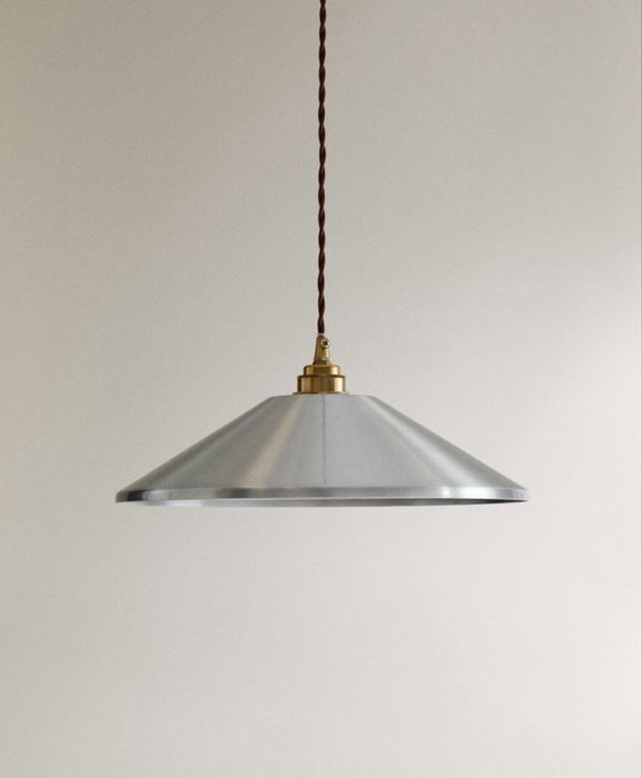 Candeeiro de Tecto Alumínio Zara Home NOVO